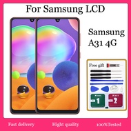 Original For Samsung Galaxy A31 LCD Display Touch Screen With Frame ReplacementFor Samsung Galaxy A3