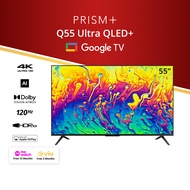 PRISM+ Q55 Ultra 2026 Q-Ultra Series QLED+ | 4K AI Google TV | 55 inch TV