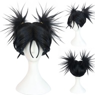 Jujutsu JJK Manga Choso Cosplay Wig Anime Jujutsu Kaisen Black Heat Resistant Synthetic Hair