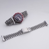 For 22mm Tudor GMT BlackBay 41 Silver Jubilee WatchBand Strap Bracelet with logo-152c4c8b