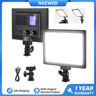 Neewer NL-116AI 9"" LED Video Light Panel 3200K~5600K CRI95+ 600Lux 4000mAh USB Type-C for Photograp