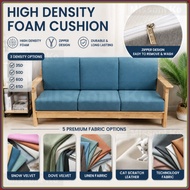 Customized 35D/50D/65D high-density sponge sofa cushion thickened window mahogany hard cushion ultra