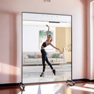Mirror Factory Movable Fitness Home Floor-standing 4J4E