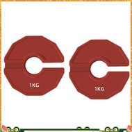 2PCS Gym Micro-Type Plates Dumbbell Fractional Weight Plate Rubber Fractional Weight Plates Plates A