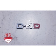 D4D Sign Of Toyota hilux vigo
