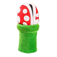 (RTQH) Winter Plush House Slipper Funny Cosplay Shoes Cute Cotton Shoes Cannibal Flower Home Wear Sn