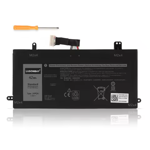 LUNSONBAY J0PGR Laptop Battery For DELL Latitude 5285 5290 Series T17G T17G001 JOPGR 1WND8 JOPGR X16