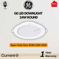 GE LED DOWNLIGHT 13W / 18W / 24W ( 5" / 6" / 8" ) ( ROUND / SQUARE ) RECESSED LED DOWNLIGHT LAMPU S