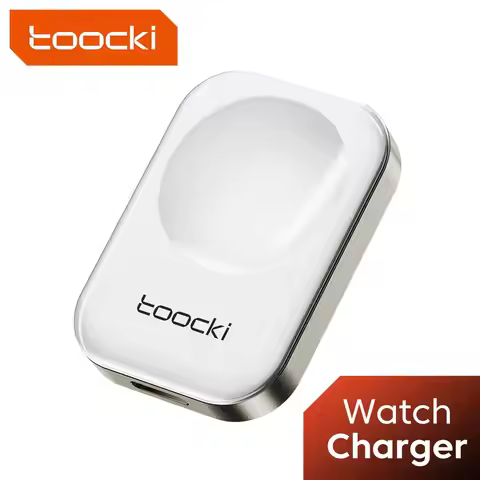 Toocki Portable Wireless Charger For Apple Watch 7 SE Magnetic USB Charger For IWatch Series 7 SE 6 