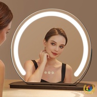 Beauty with Light Smart Household Desktop Semicircle Desktop◌Dressing Table led Horizontal Dressing 