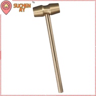 SUCHENMY Hammer, Brass Yellow Gavel, Judge Auction Prop Judge Hammers Company