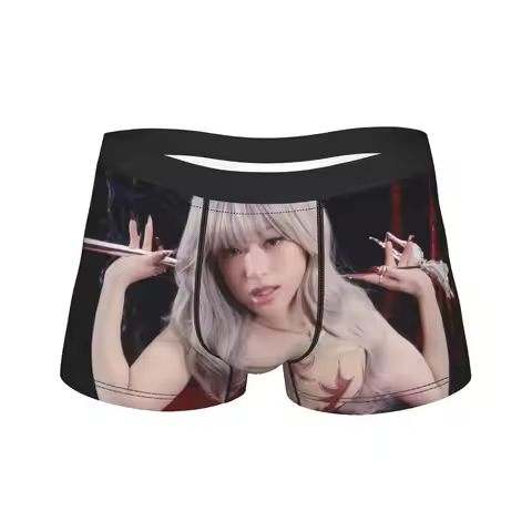 AHYEON babymonstered kpop Boxers Humor Underwear Boxer Briefs Gag Gift For Man
