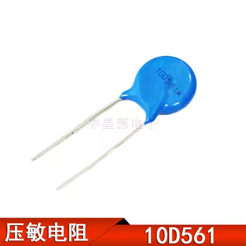 Varistor 10D561K 10D-561K 560V precision 10% diameter 10mm plug-in
