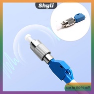 Shyli LC FEMALE TO FC MALE HYBRID Converter อะแดปเตอร์ไฟเบอร์ออปติคอลพาวเวอร์มิเตอร์ Coupler