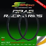 วงล้อ Sstrong ทรง MT ( ราคาต่อวง )ล้อเอสสตรอง  ล้อสนามMT ล้อแข่ง ยิงทราย ขอบ17 มี ซื้อ 2 วง แถมเสื้อ