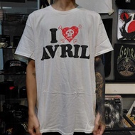 T Shirt Official AVRIL LAVIGNE - I LOVE AVRIL Original