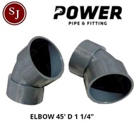 Elbow 45 Power elbow 45 type D
