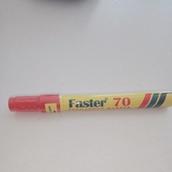 FASTER PERMANENT MARKER M- F- 70 RED