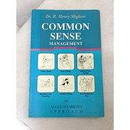 COMMON SENSE MANAGEMENT