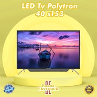 POLYTRON LED LCD TV TELEVISI PLD 40 V 8753 ORIGINAL