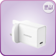 MOMAX - MOMAX One Plug 30W PD 快速充電器 白色 - UM17UKW