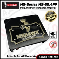 100% ORIGINAL MOHAWK MS-Series MS-50.4PP 4 Channel Plug &amp; Play No Need Cut Wire Amplifier DSP Peak Power 50W × 4 Suitable For All Type Android Player