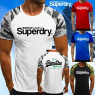 Men Fashion Superdry Printed T Shirts Summer Gmy Boxing Fitness T Shirt Men Casual Short Sleeved Camouflage T Shirt Cotton Funny T Shirts