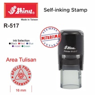 Shiny Stamp R-517 (Shiny round shape R517 Type R 517)