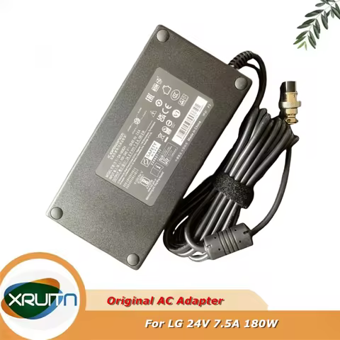 Original DA-180B24 AC Adapter 24V 7.5A 180W Power Charger for LG 31HN713D 31HN713D-B PACS MONITOR 32