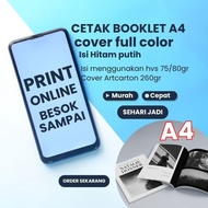 Print A4 Booklet with Full Color Cover