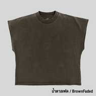 AWAKE เสื้อ Sleeveless Boxy Faded SIGNATURE COLLECTION
