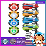 [sg stock] Laser Tag Set of 4-Infrared Multi Function Gun 4 Vests Outdoor Indoor Party Play Game Toy