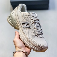 NB 740 Retro Trendy Breathable Lightweight Ruing Shoes Beige