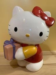 (出清）年代品 Hello Kitty 大型瓷器（28cm)