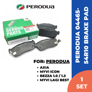 Perodua Front Disc Brake Pad For Myvi Lagi Best 2011-2017/ Axia/ Bezza (04465-54R10)