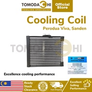 TOMODACHI Cooling Coil Aircond Perodua Viva SANDEN | Cooling Coil Aircond Kereta Viva | Excellence Cooling Performance