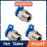 3 Sets Pneumatic Connector JP4-01 Straight Air Fast Fittings 3D Printer Parts for V6 Extruder Thread