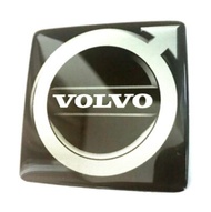Pasting into the radiator grille logo for VOLVO 2.87"x2.87"(73x73 mm) Black