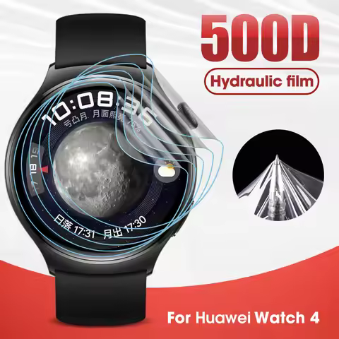1/5Pcs Soft Screen Protector For Huawei Watch 4 Pro 4Pro Smartwatch Soft TPU Hydrogel Film For Huawe