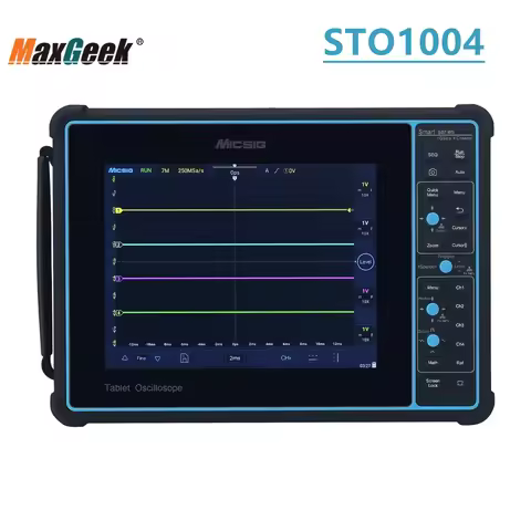 Micsig STO1004 4CH 100MHz 1GSa/s Smart Tablet Oscilloscope Digital Oscilloscope 8 Inch Touch Screen