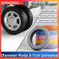 Silicone Luggage Trolley Wheel Protector Silicone Chair Rubber Protector Luggage Wheel ReplacementRi