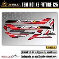Tem Xe Future 125i Đời 2012 - 2022 Thiết Kế Đẹp | FU-19 | Team Dán Xe Future FI 125 Chất Liệu Cao Cấ