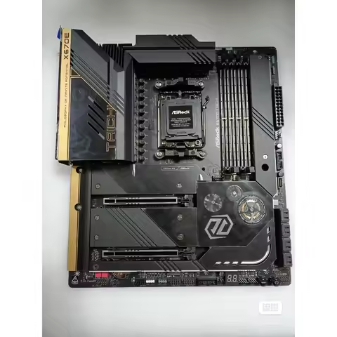 ASRock X670E Taichi Motherboard AMD X670 Support 9900X 8400F 7800X3D 7700 7500F CPU AM5 4xDDR5 7800 