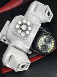 CCTV 全新 智能WiFi 網絡攝影機 戶外防水 雙鏡頭 無線手機遠程監控器 家用室外高清夜視360度無死角