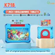 🔥Buy 1 get 7 gifts🔥 7 inch Kids tablet K718 Android 16GB Tab Wifi+3G Learning Tab 2500MAh Kids Tab Tablet kanak-kanak  Tablet Tab murah Tablet Murah Tablet with Kids Software Kid-Proof YouTube