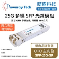 CTC 25G SFP-SR Compatible Optical Fiber Transceiver Module SFP Module Optical Fiber Module mini-GBIC