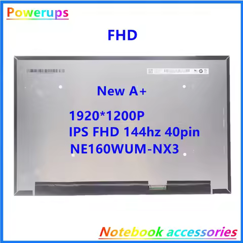 New A+ Laptop LCD/LED Screen/Display For Lenovo LOQ 16IRH8 82XW NE160QDM-NY3 NE160WUM-NX3 B160UAN05.