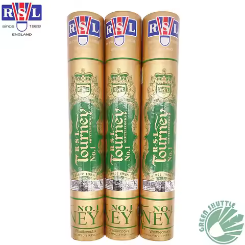 The Highest Level RSL Tourney No.1 Shuttlecock Badminton Duck Feather 100% Genuine