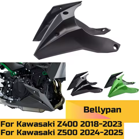 Z500 Z400 Belly Pan Bellypan Lower Engine Spoiler Fairing Frame Panel Cover For Kawasaki Z 400 2018-