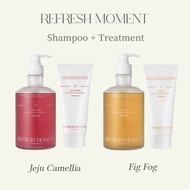 FREE MOMENT Refresh Moment Perfume Shampoo Treatment SET  Nourishing Hair Care Duo